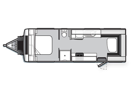 Avan Explorer 720-2 Club Lounge Floor Plan